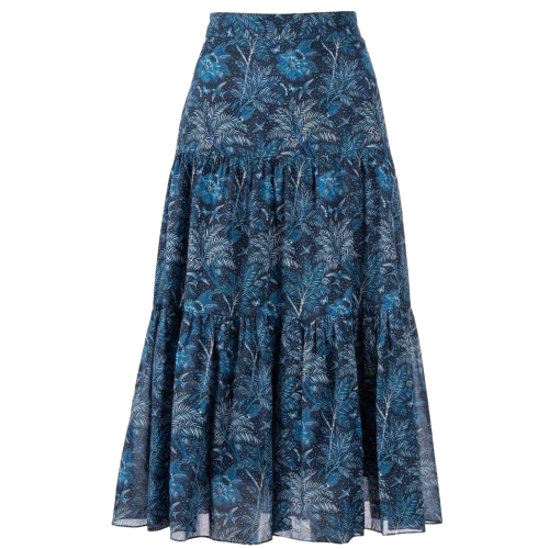 Floral Midi Skirt
